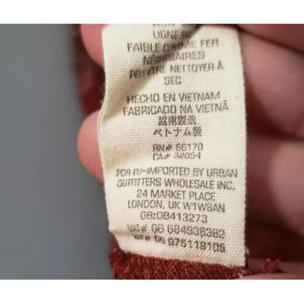Free People Tree Swing Tank Top Tunic Dress in Crimson Size Small - Picture 10 of 12